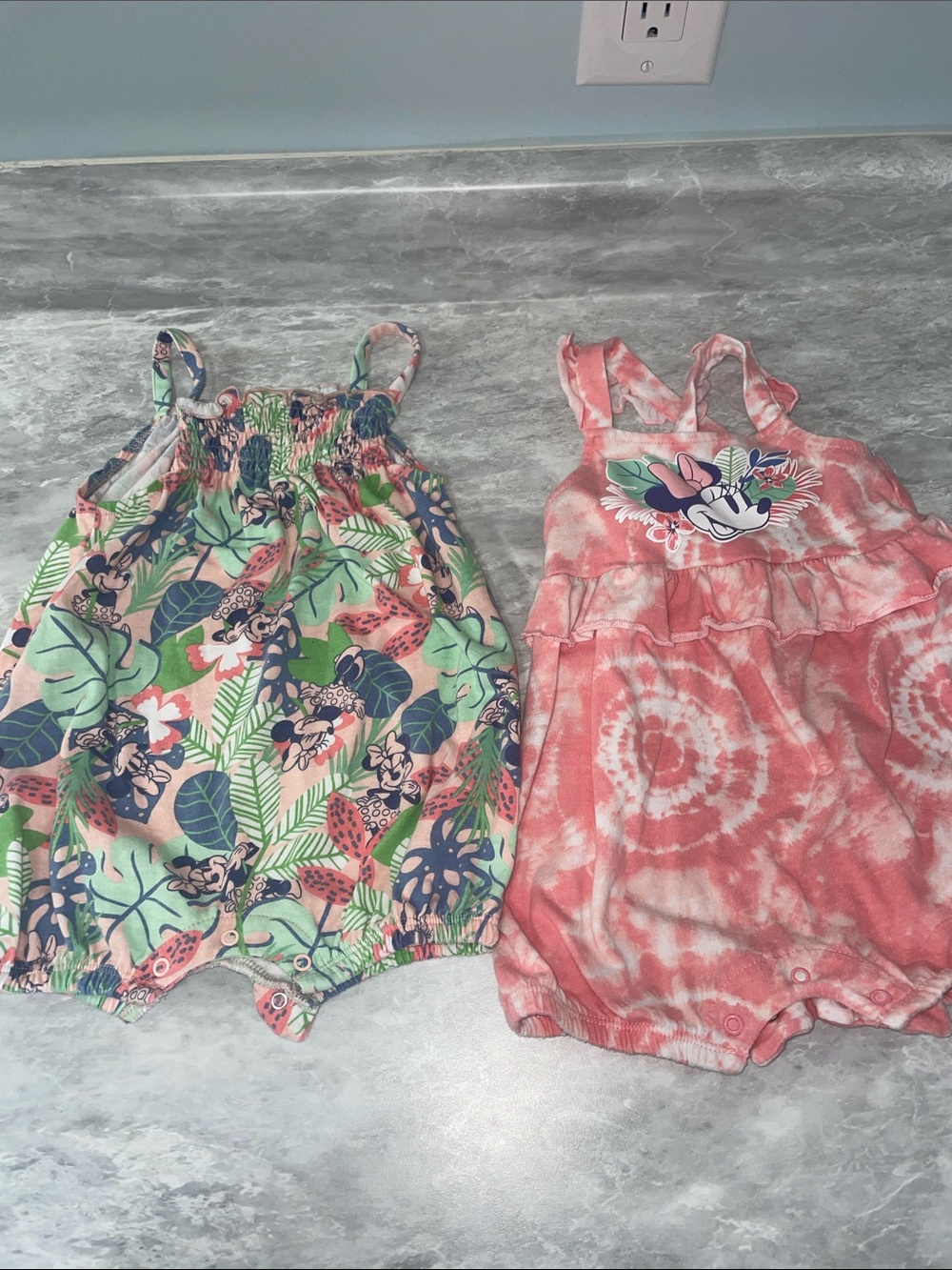 BUNDLE Minnie Mouse 18 mo rompers